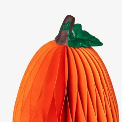 Decorative fold out pumpkin - 15 cm