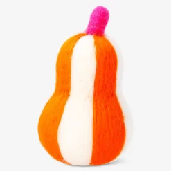 Decorative textile pumpkin - 12 cm