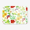 Decorative tray with tropical print