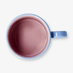 Designer Collection - Blue mug with text - 313 ml