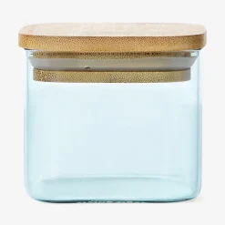 Designer Collection - Green glass storage container with lid - 200 ml