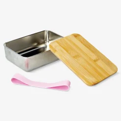 Designer Collection - Steel lunchbox with lid - 17 cm