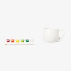 DIY ceramic mug with debossed fruits - 330 ml