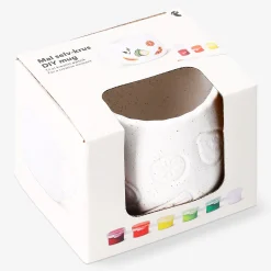 DIY ceramic mug with debossed fruits - 330 ml