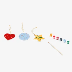 DIY ceramic ornaments - 3 pcs