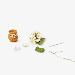 DIY crochet hydrangeas kit