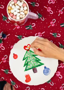 DIY decorative plate - 22 cm