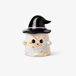 DIY ghost mug with lid and paint