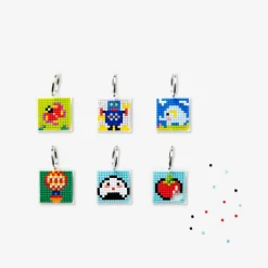 DIY key rings - 8 pcs