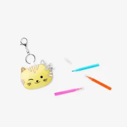 DIY keyrings with markers