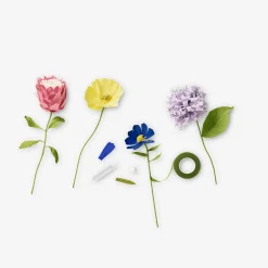 DIY paper flowers kit