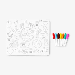 DIY placemat with markers - 30x25 cm