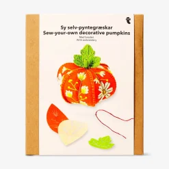 DIY pumpkins with embroidery
