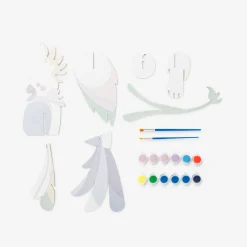DIY tropical bird with paint