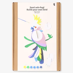 DIY tropical bird with paint