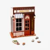 DIY wooden book store