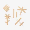 DIY wooden craft sticks - 50 pcs
