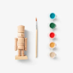 DIY wooden nutcracker