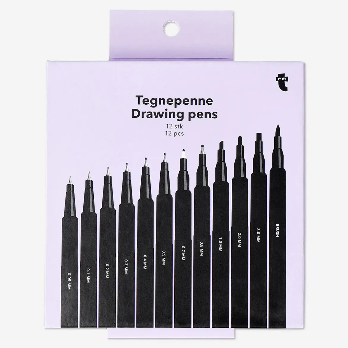 Drawing and calligraphy pens - 12 pcs