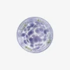 Drinking glass with purple dots and leaves - 320 ml