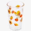 Drinking glass with sunflower print - 220 ml