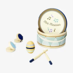 Drum with four instruments