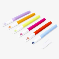 Dual-tip highlighters - 6 pcs