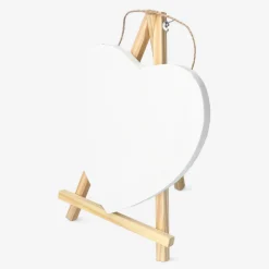 Easel with canvas