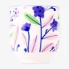 Egg cup with flowers - 5 cm