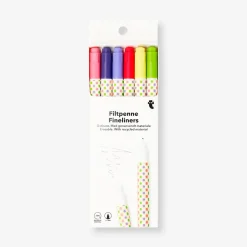 Erasable fineliners - 6 pcs