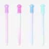 Erasable gel ink pens - Paw toppers - 4 pcs
