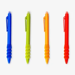 Erasable gel pens with refills - 4 pcs