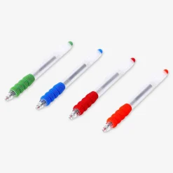 Erasable pens with black refills - 4 pcs