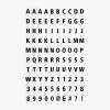 Extra A6 light box letters, number and symbols - 100 pcs