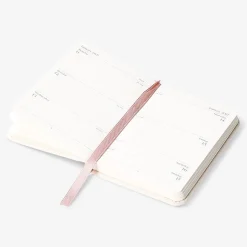Fabric cover weekly diary 2027 - English