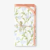 Fabric napkins with floral print - 2 pcs