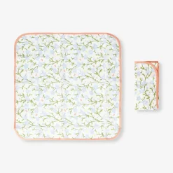 Fabric napkins with floral print - 2 pcs