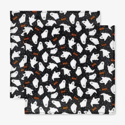 Fabric napkins with ghost print - 2 pcs