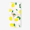 Fabric napkins with lemon print - 2 pcs