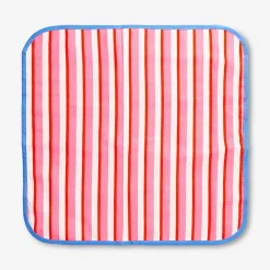 Fabric napkins with stripes - 2 pcs