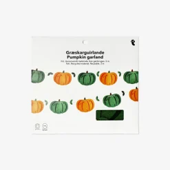 Felt pumpkin garland - 300 cm