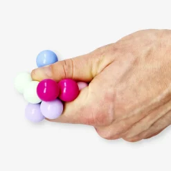 Fidget toy - Elastic with multi coloured balls