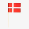 Flag. Denmark. 6 pcs
