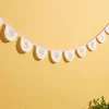 Floral fabric garland - 300 cm