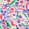 Floral fleece blanket - 180x130 cm