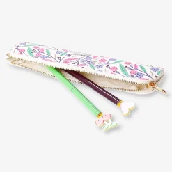 Floral pencil case