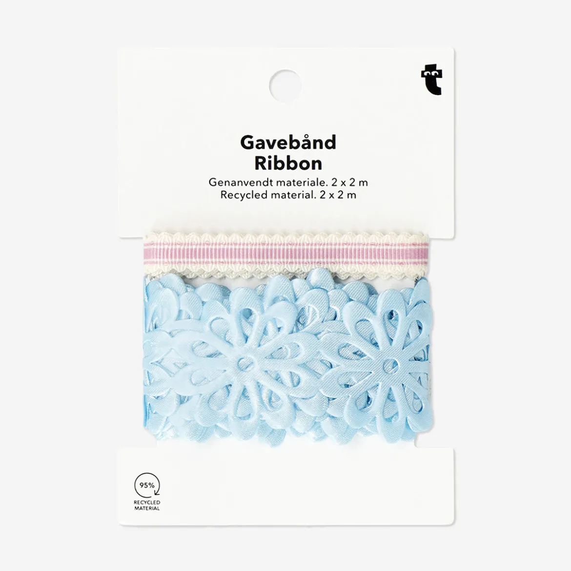 Floral ribbon - 2 pcs