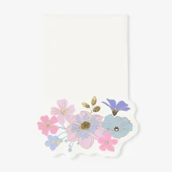 Floral sticky memos
