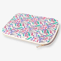 Floral tablet cover and organiser - 29x23 cm