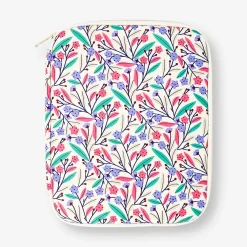 Floral tablet cover and organiser - 29x23 cm